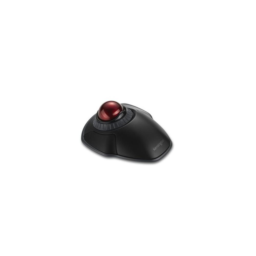 Kensington - Trackball inalámbrico Orbit con anillo de desplazamiento: negro