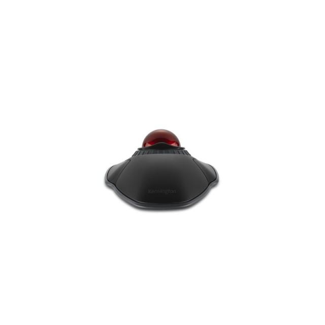 Kensington - Trackball inalámbrico Orbit con anillo de desplazamiento: negro