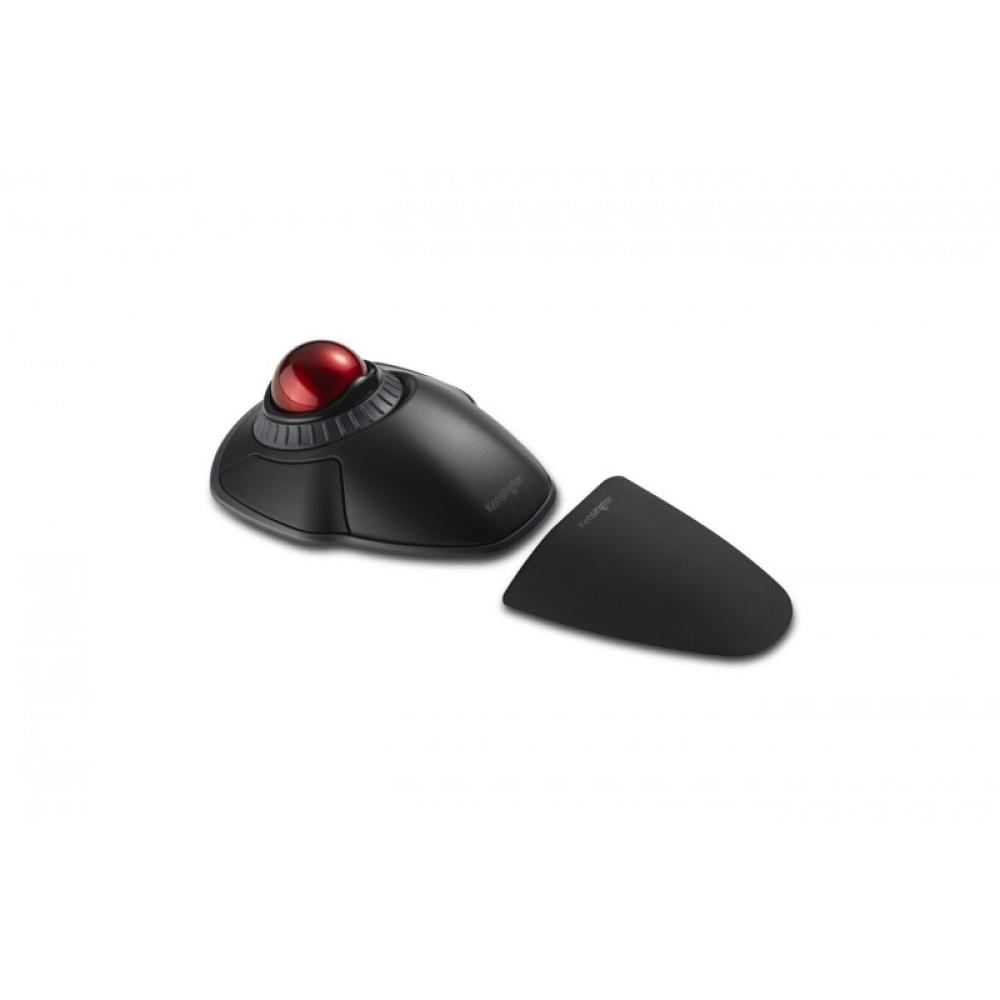 Kensington - Trackball inalámbrico Orbit con anillo de desplazamiento: negro