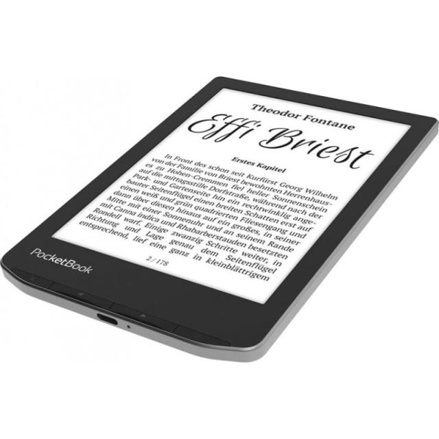PocketBook - Verse lectore de e-book 8 GB Wifi Negro, Plata