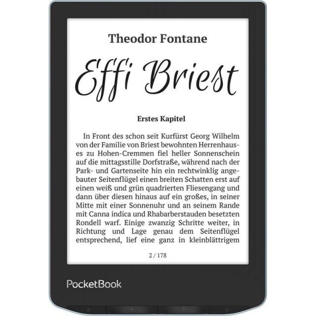 PocketBook - Verse lectore de e-book 8 GB Wifi Negro, Azul