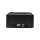 StarTech.com - Duplicador USB 3.0 (5Gbps) o eSATA de Discos Duros de 2 Bahías, Independiente, Clonador Copiador de SSD o HDD SAT