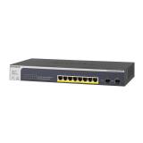 NETGEAR - GS510TPP Gestionado L2/L3/L4 Gigabit Ethernet (10/100/1000) Energía sobre Ethernet (PoE) Negro