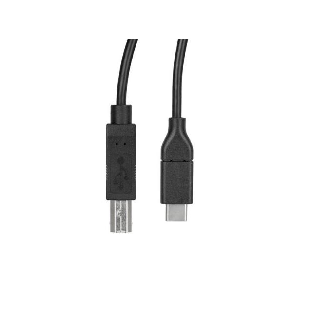 StarTech.com - Cable de 3m USB-C a USB-B de Impresora - Cable Adaptador USB Tipo C a USB B