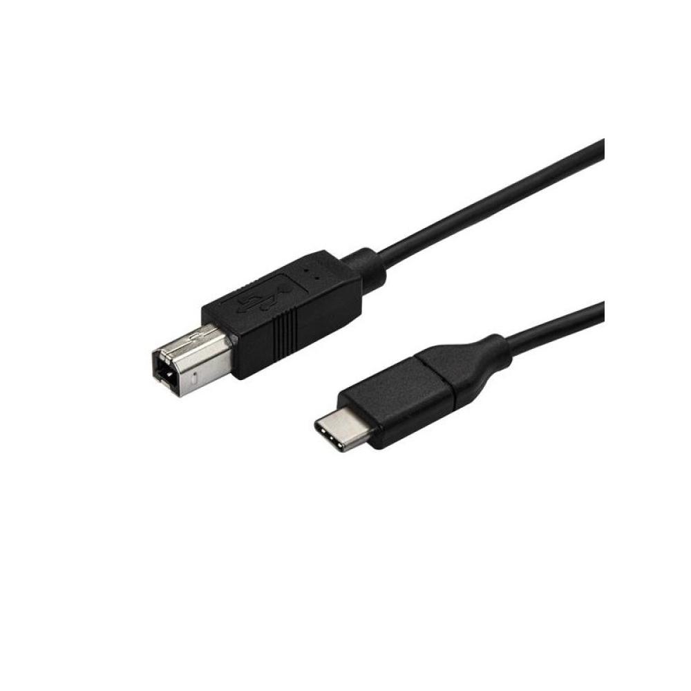 StarTech.com - Cable de 3m USB-C a USB-B de Impresora - Cable Adaptador USB Tipo C a USB B