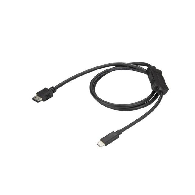 StarTech.com - Cable de 1m Adaptador USB-C a eSATA - Cable Conversor USB Tipo C a eSATA - USB 3.0