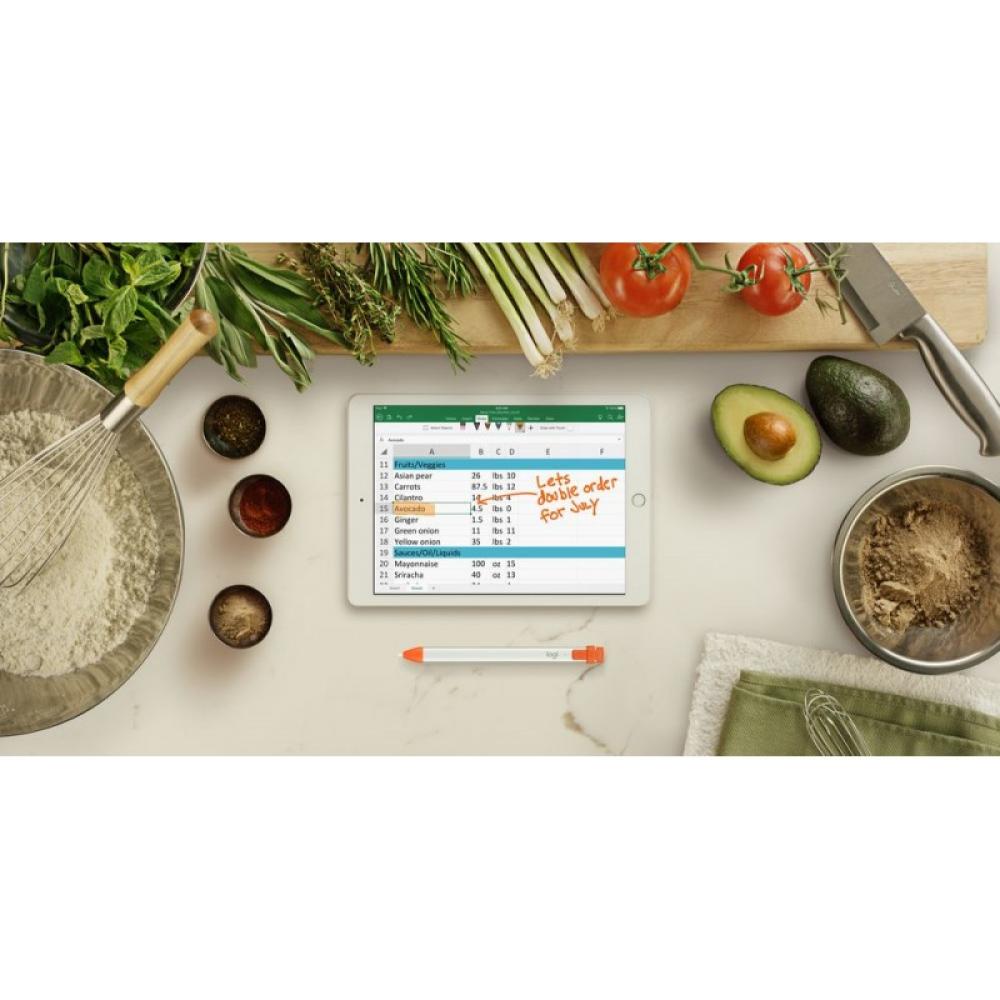 Logitech - 914-000034 lápiz digital 20 g Naranja