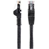 StarTech.com - Cable de 10m CAT6 Ethernet - LSZH - Cable de Red RJ45 UTP de 10Gb - 650MHz - PoE de 100W - Latigu - N6LPATCH10MBK