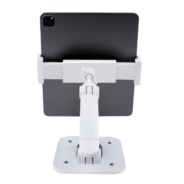 StarTech.com - Soporte Ajustable de Sobremesa para Tablet - de Montaje en Pared - 1kg de Capacidad - Base Ergonómica Ajustable p