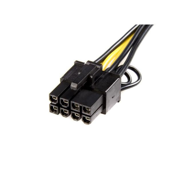 StarTech.com - Cable adaptador de alimentación PCI Express de 6 pines a 8 pines