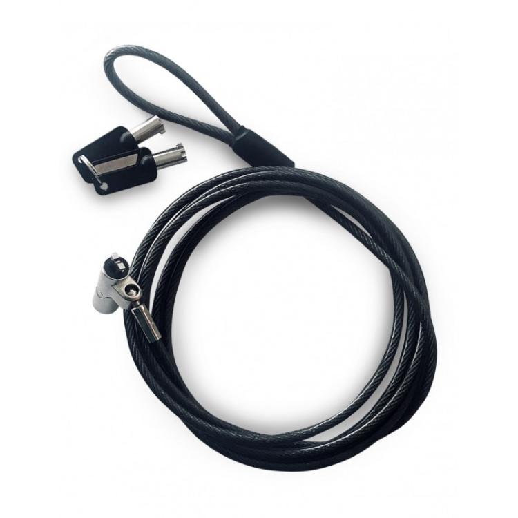 Urban Factory - Securitee cable antirrobo Negro 2 m
