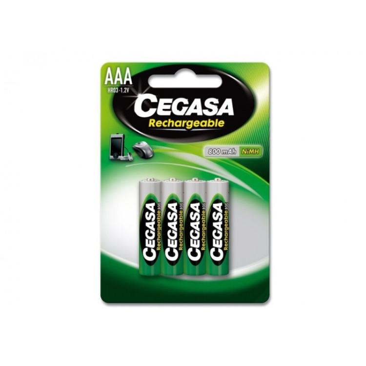 Cegasa - 104373 pila doméstica Batería recargable AAA Níquel-metal hidruro (NiMH)