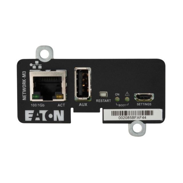 Eaton - NETWORK-M3 adaptador y tarjeta de red Interno Ethernet 1000 Mbit/s
