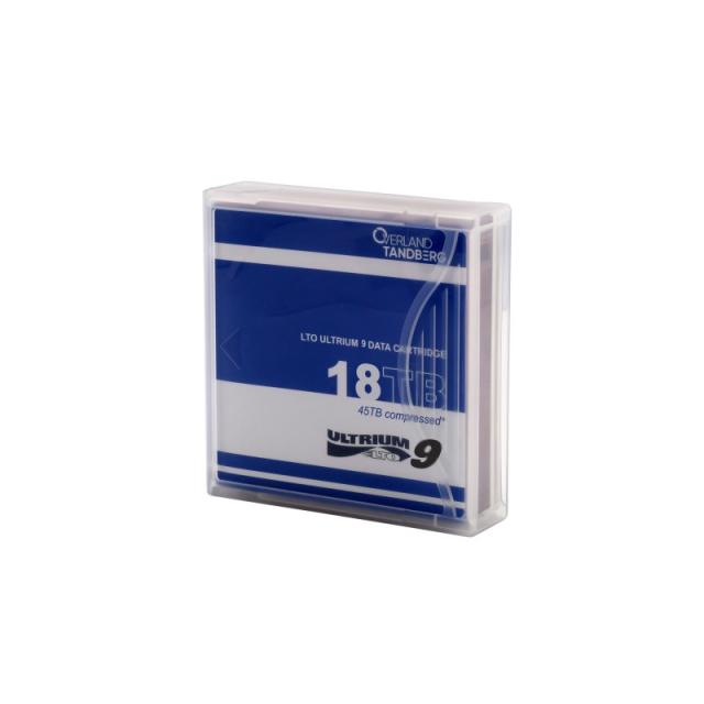 Tanberg Data - TANDBERG LTO-9 DATA CARTRIDGE 18/45TB PRE-LABELED 5-PACK Cinta de datos virgen 18 TB