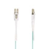 StarTech.com - Cable de Fibra Óptica Multimodo LC a LC (UPC) OM4 de 10m - con Pestillos - 50/125µm - Redes de 100G - Resistente