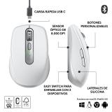 Logitech - 910-006930 ratón Oficina mano derecha RF Wireless + Bluetooth Laser 8000 DPI