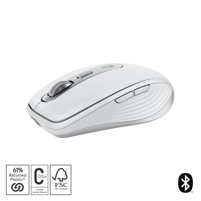 Logitech - 910-006930 ratón Oficina mano derecha RF Wireless + Bluetooth Laser 8000 DPI