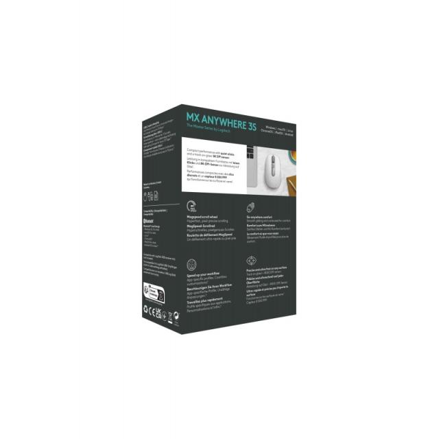 Logitech - 910-006930 ratón Oficina mano derecha RF Wireless + Bluetooth Laser 8000 DPI