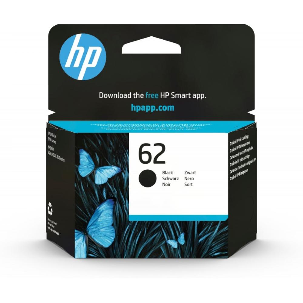 HP - Cartucho de tinta original 62 negro