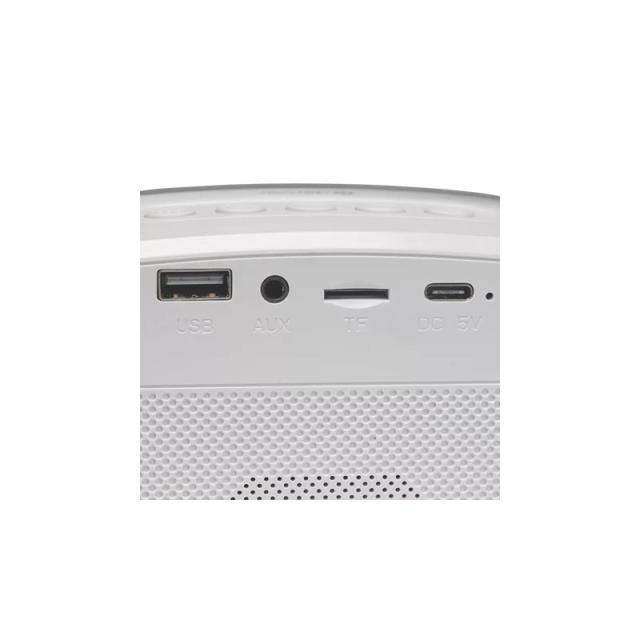 Denver - BTM-610 altavoz portátil o de fiesta Blanco 10 W