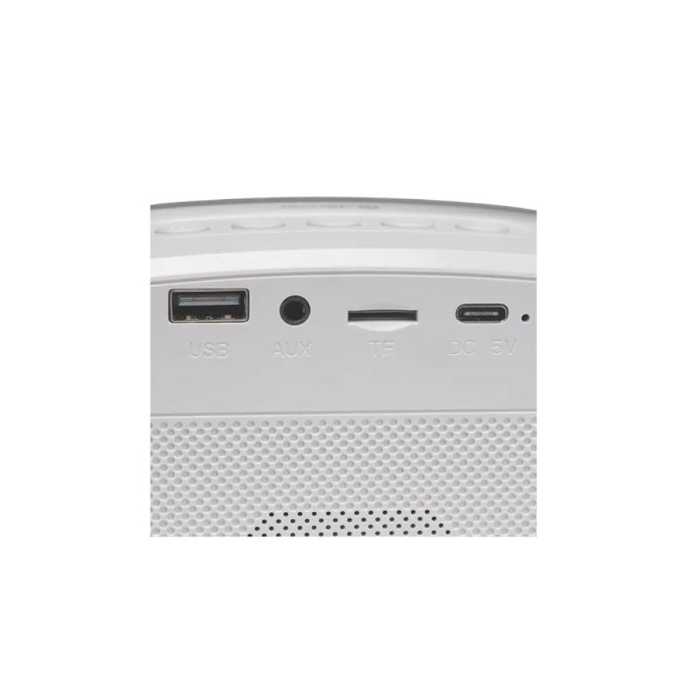 Denver - BTM-610 altavoz portátil o de fiesta Blanco 10 W