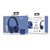 Energy Sistem - Radio Color Auriculares Inalámbrico Diadema Llamadas/Música USB Tipo C Bluetooth Indigo