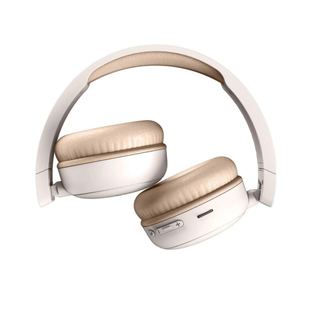Energy Sistem - Radio Color Auriculares Inalámbrico Diadema Llamadas/Música USB Tipo C Bluetooth Beige