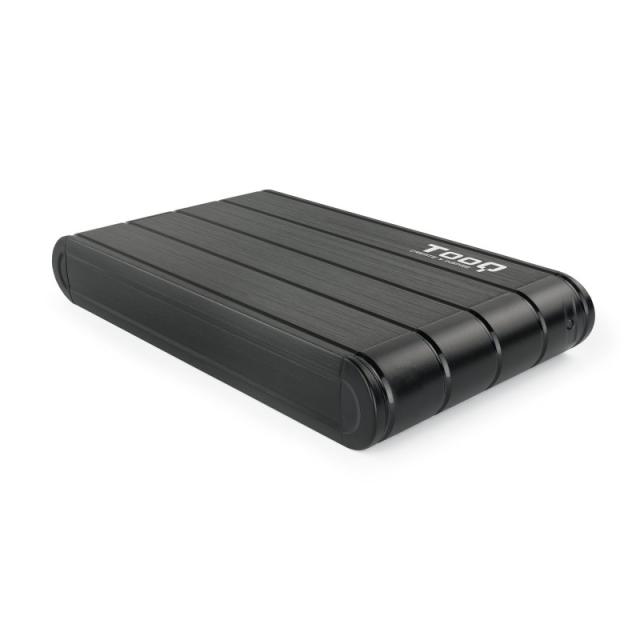 TooQ - CAJA HDD 3,5" SATA A USB 2.0/3.0 NEGRA - TQE-3530B