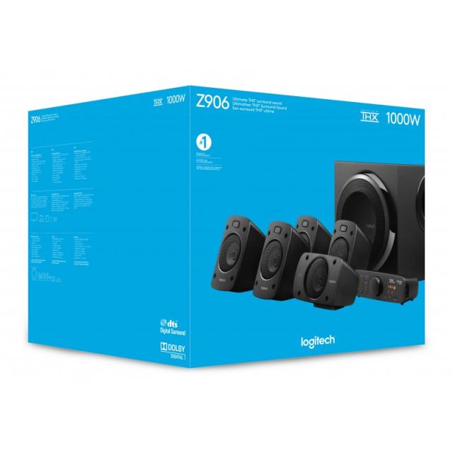 Logitech - 980-000468 conjunto de altavoces 500 W Universal Negro 5.1 canales 67 W