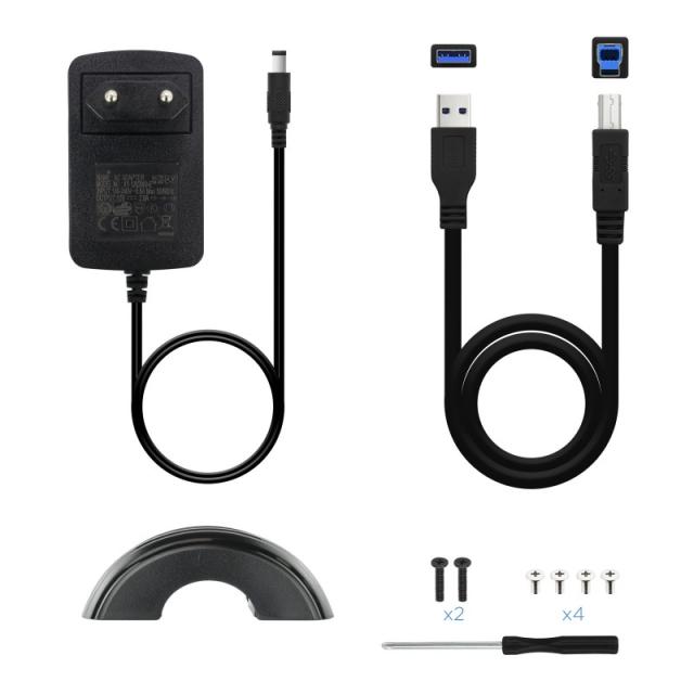 TooQ - CAJA HDD 3,5" SATA A USB 2.0/3.0 NEGRA - TQE-3530B