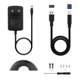 TooQ - CAJA HDD 3,5" SATA A USB 2.0/3.0 NEGRA - TQE-3530B