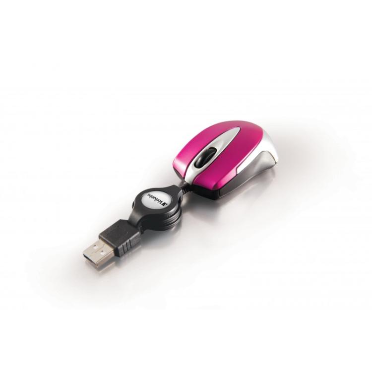 Verbatim - Go Mini ratón USB tipo A Óptico 1000 DPI - 49021