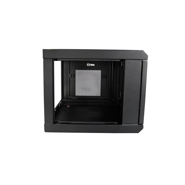 StarTech.com - Armario Rack de Pared para Servidores 6U 19" 2 Columnas y Estante 1U - Rack de Servidores de Montaje en Pared - R
