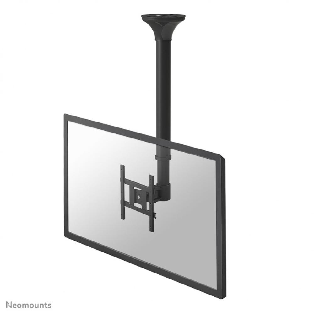 Neomounts - FPMA-C200BLACK Soporte de techo para monitor/TV 10-40" - alt. 64-104 cm