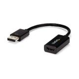 StarTech.com - Conversor de Vídeo DisplayPort a HDMI con Audio – Adaptador Activo DP 1.2 para Ordenadores de Sobremesa/Laptops –