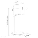 Neomounts - DS10-200SL1 Soporte para teléfonos de hasta 7" - altura ajustable - universal