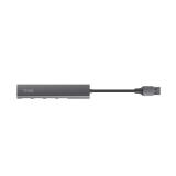 Trust - Halyx USB 3.2 Gen 1 (3.1 Gen 1) Type-A 5 Mbit/s Negro, Gris