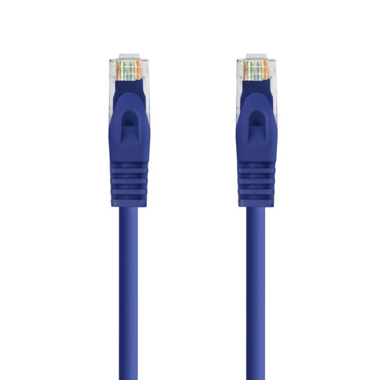 Nanocable - Cable de red latiguillo RJ45 LSZH Cat.6A UTP AWG24, Azul, 3.0m