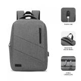SUBBLIM - City Backpack Mochila para portátil 15.6", Poliéster Oxford, Gris