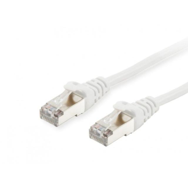 Equip - 606001 cable de red Blanco 0,25 m Cat6a S/FTP (S-STP)