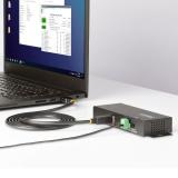 StarTech.com - Hub USB Industrial de 7 Puertos Gestionado - Servicio Pesado - Caja de Metal - Protección ESD y Sobretensión - Mo