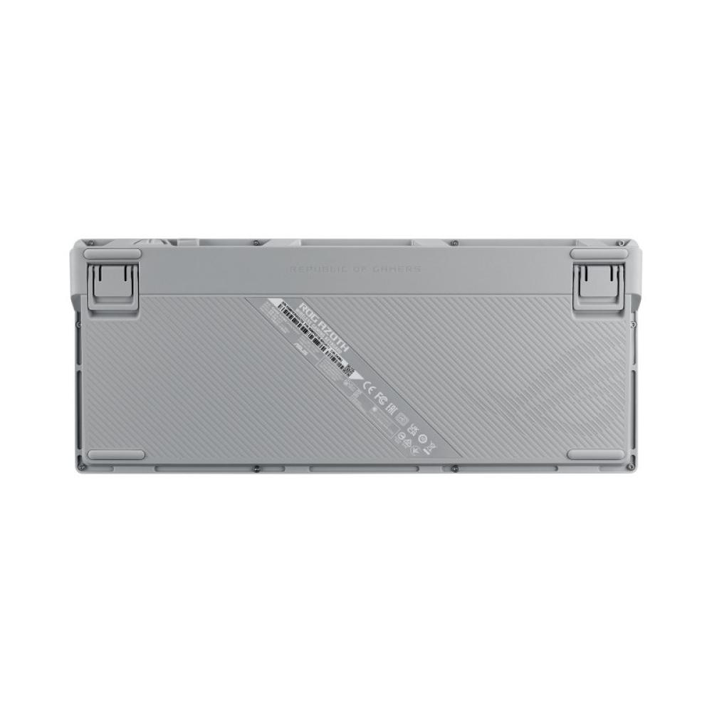 ASUS - ROG Azoth teclado Juego RF Wireless + Bluetooth QWERTY Blanco