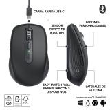 Logitech - 910-006929 ratón Oficina mano derecha RF Wireless + Bluetooth Laser 8000 DPI