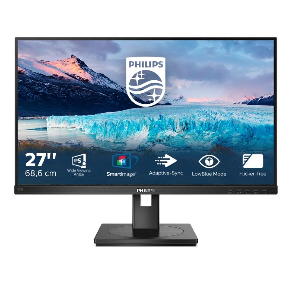 Philips - S Line 272S1AE/00 pantalla para PC 68,6 cm (27") 1920 x 1080 Pixeles Full HD LCD Negro