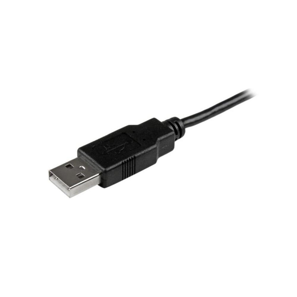 StarTech.com - Cable Adaptador 0,5m USB A Macho a Micro USB B Macho Delgado para Teléfono Móvil y Tablets