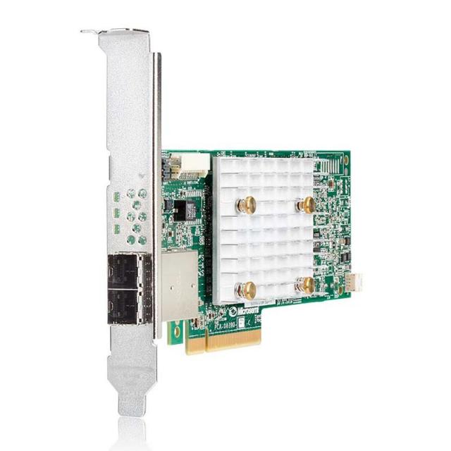 HPE - Smart Array E208e-p SR Gen10 (8 External Lanes/No Cache) 12G SAS PCIe Plug-in Controller