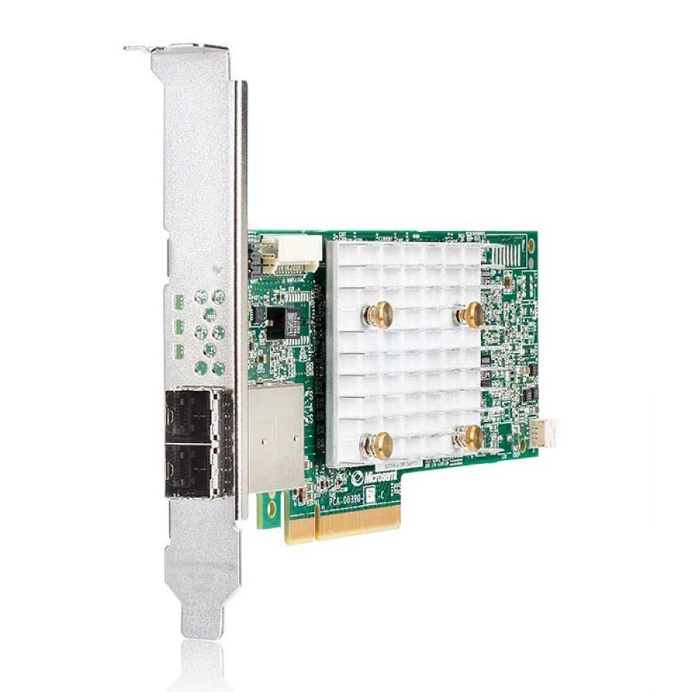 HPE - Smart Array E208e-p SR Gen10 (8 External Lanes/No Cache) 12G SAS PCIe Plug-in Controller