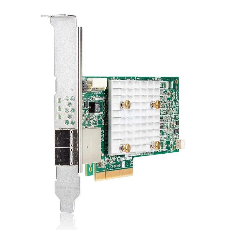 HPE - Smart Array E208e-p SR Gen10 (8 External Lanes/No Cache) 12G SAS PCIe Plug-in Controller