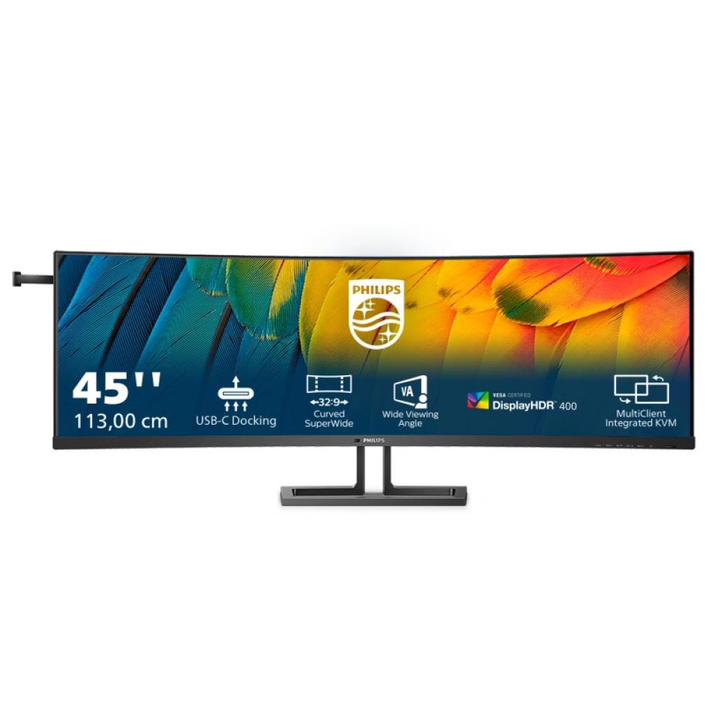 Philips - 6000 series 45B1U6900C/00 pantalla para PC 113 cm (44.5") 5120 x 1440 Pixeles UltraWide Dual Quad HD LED Negro