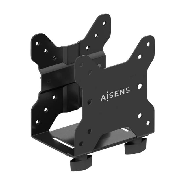 AISENS - Soporte Versátil de Instalación para Mini PC, Negro